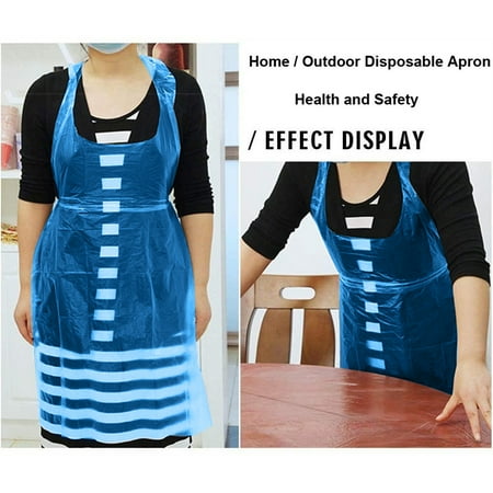 WGOUP 100pcs Adults Unisex Disposable PE Apron For Cooking Sanitary Cleaning suitable One Size
WGOUP 100pcs Adults Unisex Disposable PE Apron For Cooking Sanitary Cleaning suitable One Size