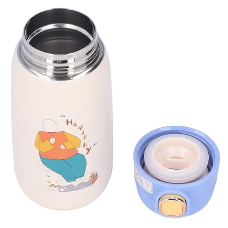 Stainless Steel Water Bottle Children Travel Portable Cute Cartoon Pattern Vacuum Flask Gift 420mlBlue
Stainless Steel Water Bottle Children Travel Portable Cute Cartoon Pattern Vacuum Flask Gift 420mlBlue