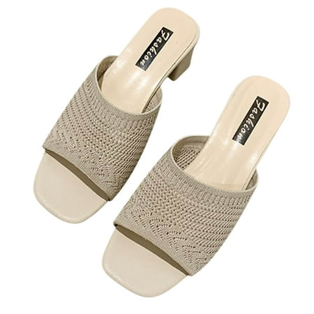 Dpityserensio Women s Flat Shoes Ladies Beach Sandals Summer Non-Slip Causal Slippers Beige 7.5(40)
Dpityserensio Women s Flat Shoes Ladies Beach Sandals Summer Non-Slip Causal Slippers Beige 7.5(40)