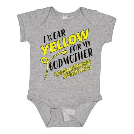 Inktastic I Wear Yellow for My Godmother- Endometriosis Awareness Gift Baby Boy or Baby Girl Bodysuit
Inktastic I Wear Yellow for My Godmother- Endometriosis Awareness Gift Baby Boy or Baby Girl Bodysuit