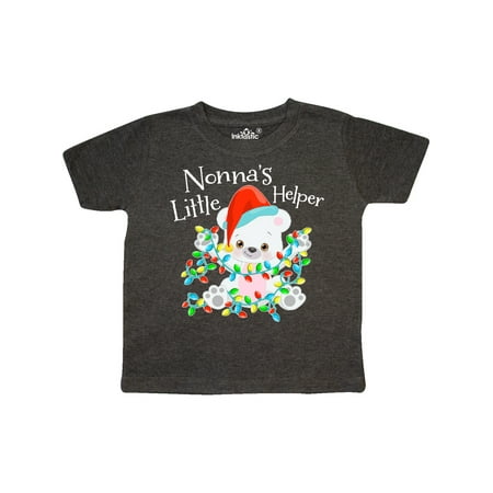 Inktastic Nonna s Little Helper Cute Polar Bear with Christmas Lights Gift Toddler Boy or Toddler Girl T-Shirt
Inktastic Nonna s Little Helper Cute Polar Bear with Christmas Lights Gift Toddler Boy or Toddler Girl T-Shirt