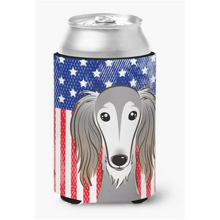 American Flag & Saluki Can or Bottle Hugger