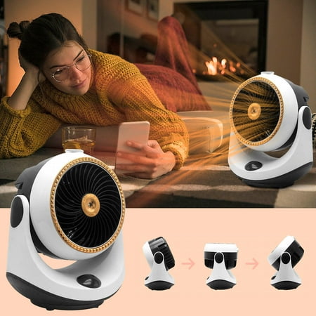 CheAAlet Portable Dual Speed thermoelectric Fan Heater Silent Swing Head Mini Household Heater Adjustable 3-Speed Tabletop Warm Air Fan
CheAAlet Portable Dual Speed thermoelectric Fan Heater Silent Swing Head Mini Household Heater Adjustable 3-Speed Tabletop Warm Air Fan