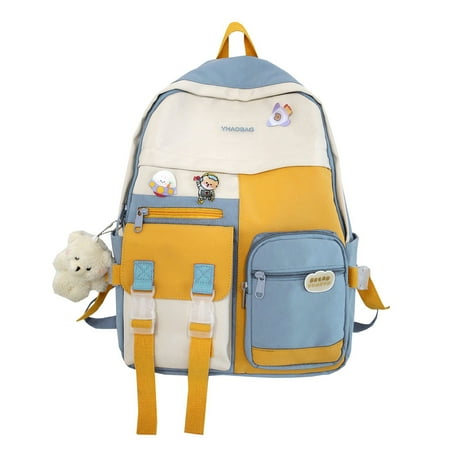 Student Multi Pocket For Girls Cute With Pendant Lightweight School Backpack
Student Multi Pocket For Girls Cute With Pendant Lightweight School Backpack