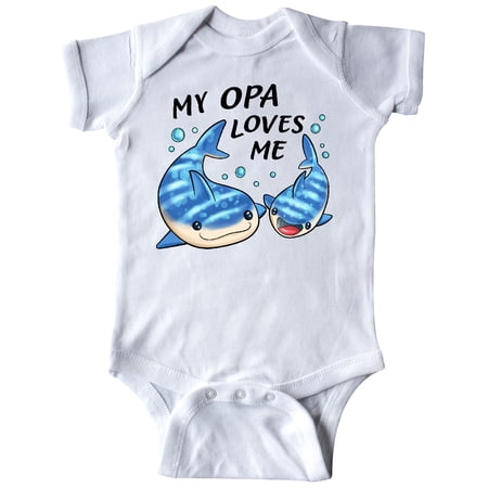 Inktastic My Opa Loves Me- whale shark Gift Baby Boy or Baby Girl Bodysuit
Inktastic My Opa Loves Me- whale shark Gift Baby Boy or Baby Girl Bodysuit