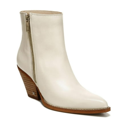 Sam Edelman Womens Jane Leather Pointed Toe Ankle Boots