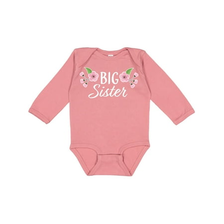 Inktastic Big Sister with Pink Flowers Gift Baby Boy or Baby Girl Long Sleeve Bodysuit
Inktastic Big Sister with Pink Flowers Gift Baby Boy or Baby Girl Long Sleeve Bodysuit