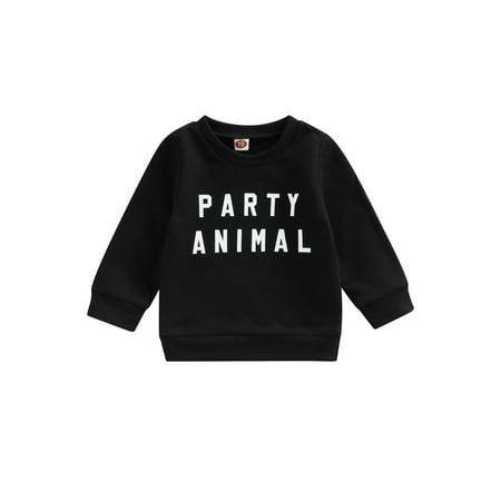 Genuiskids Toddler Baby Casual Sweatshirt Infant Boy Girl Long Sleeve Funny Letter Crewneck Pullover Tops Shirt Active Clothes
Genuiskids Toddler Baby Casual Sweatshirt Infant Boy Girl Long Sleeve Funny Letter Crewneck Pullover Tops Shirt Active Clothes