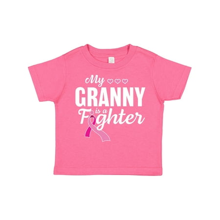 Inktastic Breast Cancer Awareness My Granny is a Fighter Gift Toddler Boy or Toddler Girl T-Shirt
Inktastic Breast Cancer Awareness My Granny is a Fighter Gift Toddler Boy or Toddler Girl T-Shirt