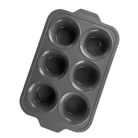 Famure 6-Pack Silicone Cake Mold|Muffin Molds for Baking|Mini Muffin Pan Easy Release Non-Stick Bakeware for Cupcakes Chocolate Jelly Pudding Dessert
Famure 6-Pack Silicone Cake Mold|Muffin Molds for Baking|Mini Muffin Pan Easy Release Non-Stick Bakeware for Cupcakes Chocolate Jelly Pudding Dessert