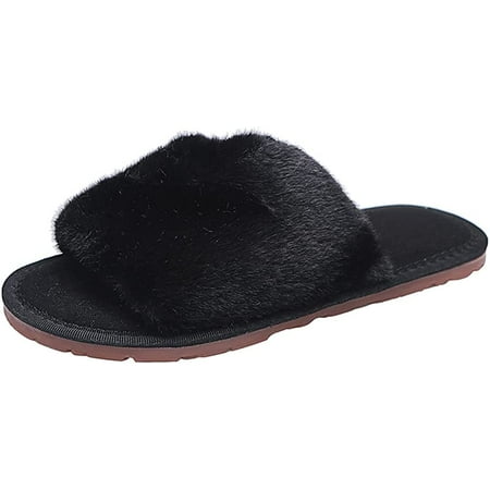 DanceeMangoo Women s Fuzzy Open Toe House Slippers Cozy Plush Fleece Warm Shoes Indoor Outdoor Slippers
DanceeMangoo Women s Fuzzy Open Toe House Slippers Cozy Plush Fleece Warm Shoes Indoor Outdoor Slippers