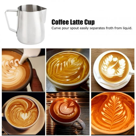 ESTINK Milk Frothing Pitcher Milk Frothing Cup Coffee Steaming Pitcher For Machines Milk Frothers Latte Art Home Coffee Shop
ESTINK Milk Frothing Pitcher Milk Frothing Cup Coffee Steaming Pitcher For Machines Milk Frothers Latte Art Home Coffee Shop