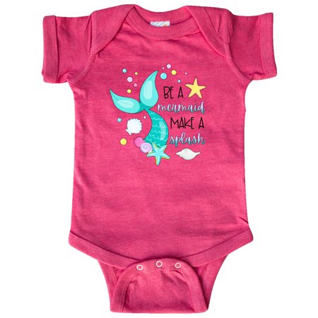 Inktastic Be a Mermaid Make a Splash Blue Mermaid Tail Gift Baby Boy or Baby Girl Bodysuit
Inktastic Be a Mermaid Make a Splash Blue Mermaid Tail Gift Baby Boy or Baby Girl Bodysuit