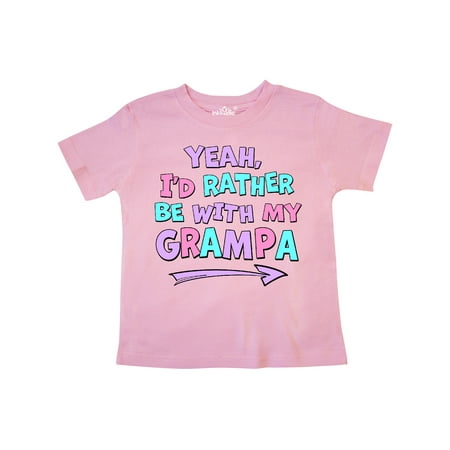 Inktastic Yeah I d Rather be with My Grampa in Pink Blue and Purple Gift Toddler Boy or Toddler Girl T-Shirt
Inktastic Yeah I d Rather be with My Grampa in Pink Blue and Purple Gift Toddler Boy or Toddler Girl T-Shirt