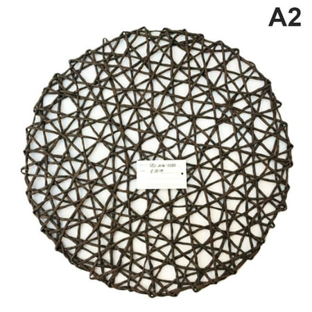 JETTINGBUY Table Hollow Mat Round Woven Dining Placemat Pads Dinnerware Cup Coaster
JETTINGBUY Table Hollow Mat Round Woven Dining Placemat Pads Dinnerware Cup Coaster
