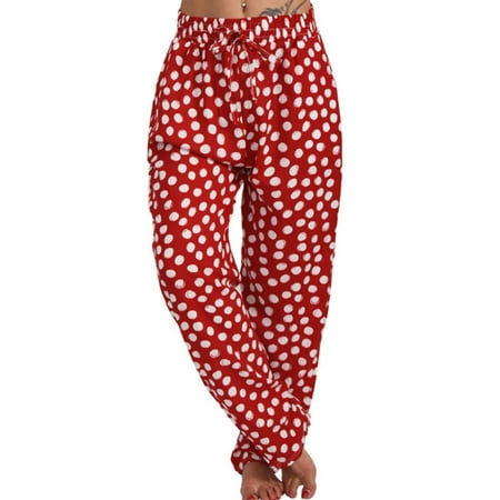 Frontwalk Lounge Palazzo Pants for Women Summer Drawstring Pajama Bottoms Casual Loose Trousers
Frontwalk Lounge Palazzo Pants for Women Summer Drawstring Pajama Bottoms Casual Loose Trousers
