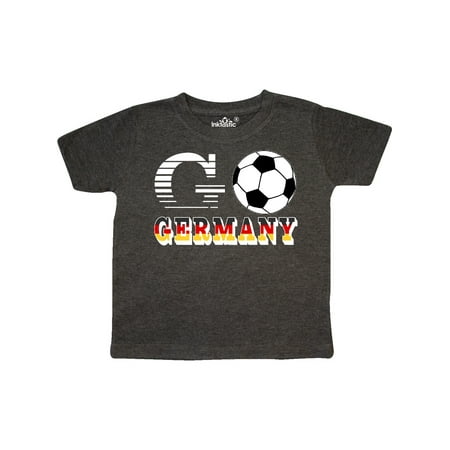 Inktastic Go Germany- Soccer Football Gift Toddler Boy or Toddler Girl T-Shirt