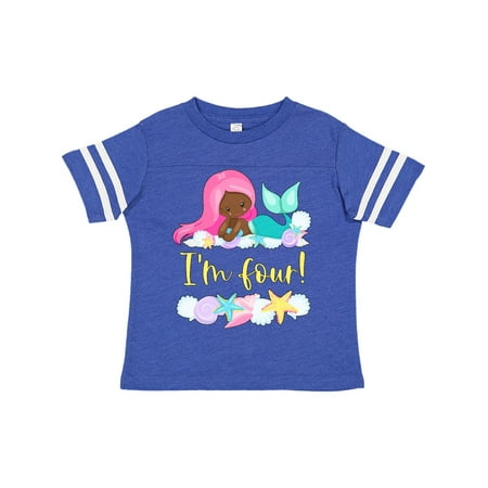Inktastic I m 4 Mermaid with Pink Hair and Shells Gift Toddler Boy or Toddler Girl T-Shirt
Inktastic I m 4 Mermaid with Pink Hair and Shells Gift Toddler Boy or Toddler Girl T-Shirt