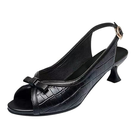 Fashion Spring And Summer Women Sandals Middle Heel Fish Mouth Bow Buckle Casual Style
Fashion Spring And Summer Women Sandals Middle Heel Fish Mouth Bow Buckle Casual Style