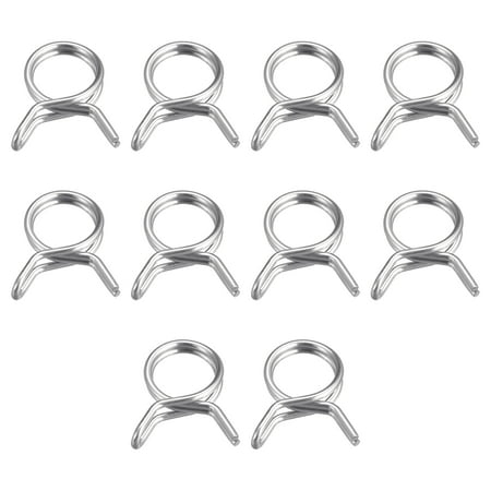 Double Wire Spring Hose Clamp 304 Stainless Steel 9mm Fuel Line Silicone Tube Spring Clips 20 Pack
Double Wire Spring Hose Clamp 304 Stainless Steel 9mm Fuel Line Silicone Tube Spring Clips 20 Pack