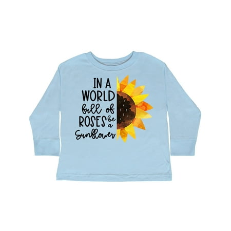 Inktastic Summer In a World Full of Roses Be a Sunflower Gift Toddler Boy or Toddler Girl Long Sleeve T-Shirt
Inktastic Summer In a World Full of Roses Be a Sunflower Gift Toddler Boy or Toddler Girl Long Sleeve T-Shirt