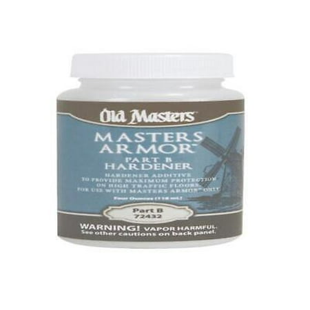 Old Masters 72432 Master Armor Hardener 4 Oz