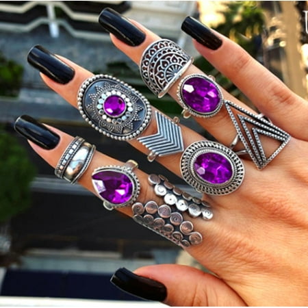 Big Sale TOFOTL Practical Gifts 9pcs/Set Women Bohemian Vintage Stack Rings Above Blue Rings Set
Big Sale TOFOTL Practical Gifts 9pcs/Set Women Bohemian Vintage Stack Rings Above Blue Rings Set