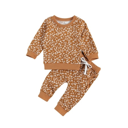 JBEELATE Toddler Girls Solid Color Pullover Sweatshirt Clothes Kids Baby Autumn Floral Print Top+Elastic Pant Set Tracksuit
JBEELATE Toddler Girls Solid Color Pullover Sweatshirt Clothes Kids Baby Autumn Floral Print Top+Elastic Pant Set Tracksuit