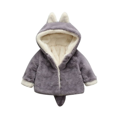 Dadaria Toddler Jacket 6M-4T Toddler Baby Boys Girls Fleece Windproof Winter Coat Thicken Warm Hoodie Outwear Gray 110 Toddler
Dadaria Toddler Jacket 6M-4T Toddler Baby Boys Girls Fleece Windproof Winter Coat Thicken Warm Hoodie Outwear Gray 110 Toddler