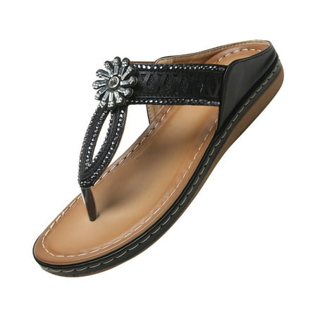 VerPetridure Black Sandals Women 2021 Non-slip Sandals Rhinestone Flower Hollow Fashion Flat Flip Flops
VerPetridure Black Sandals Women 2021 Non-slip Sandals Rhinestone Flower Hollow Fashion Flat Flip Flops