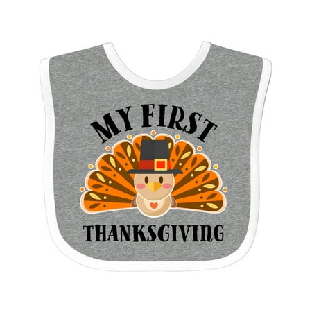 Inktastic My First Thanksgiving Cute Turkey Pilgrim Hat Gift Baby Boy or Baby Girl Bib
Inktastic My First Thanksgiving Cute Turkey Pilgrim Hat Gift Baby Boy or Baby Girl Bib