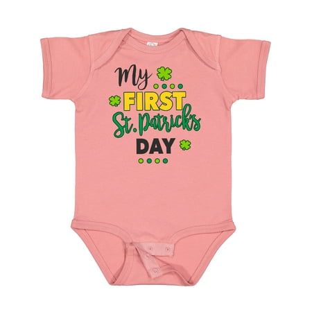 Inktastic My First St Patrick s Day with Shamrocks Gift Baby Boy or Baby Girl Bodysuit
Inktastic My First St Patrick s Day with Shamrocks Gift Baby Boy or Baby Girl Bodysuit