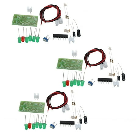 3X KA2284 Audio Level Meter Level Indicating Suit LED Indicator DIY Kit for