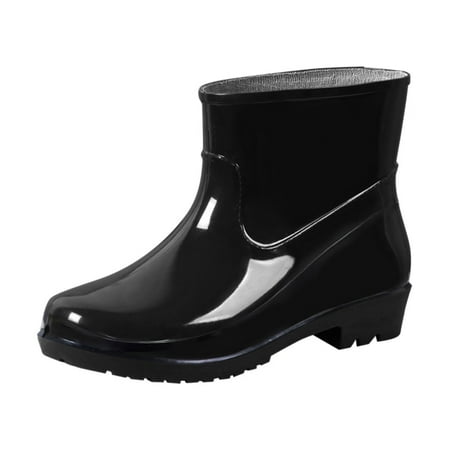 Mackneog Women Low-Heeled Buckle Round Toe Shoe Waterproof Middle Tube Rain Gift on Clearance
Mackneog Women Low-Heeled Buckle Round Toe Shoe Waterproof Middle Tube Rain Gift on Clearance