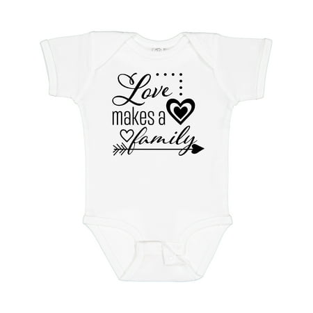 Inktastic Love Makes a Family- Hearts and Arrow Gift Baby Boy or Baby Girl Bodysuit
Inktastic Love Makes a Family- Hearts and Arrow Gift Baby Boy or Baby Girl Bodysuit