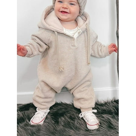 Peyakidsaa Infant Baby Girl Boy Hooded Jumpsuit Long Sleeve Zipper Hoodie Romper Bodysuit
Peyakidsaa Infant Baby Girl Boy Hooded Jumpsuit Long Sleeve Zipper Hoodie Romper Bodysuit