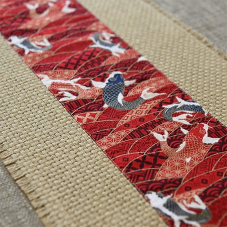 Table Runner Vintage Fabric Jute Tablecloth Woven Anti Slip Burlap Table Runner-L-30x200cm(12x79inch)
Table Runner Vintage Fabric Jute Tablecloth Woven Anti Slip Burlap Table Runner-L-30x200cm(12x79inch)