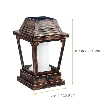 Outdoor Solar Lights with Flickering Flame Solar Lamp Post Lights for Garden Pathway
Outdoor Solar Lights with Flickering Flame Solar Lamp Post Lights for Garden Pathway