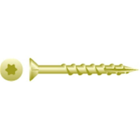 Strong-Point XT814W 8 x 1.25 in. Star Drive Flat Head Screws Coarse Thread With Nibs W.A.R. Coated Box of 8 000
Strong-Point XT814W 8 x 1.25 in. Star Drive Flat Head Screws Coarse Thread With Nibs W.A.R. Coated Box of 8 000