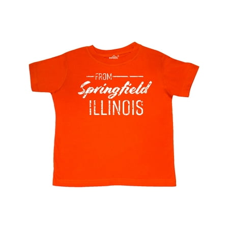Inktastic From Springfield Illinois in White Distressed Text Gift Toddler Boy or Toddler Girl T-Shirt
Inktastic From Springfield Illinois in White Distressed Text Gift Toddler Boy or Toddler Girl T-Shirt