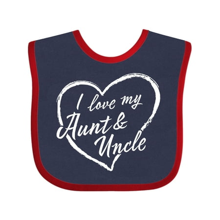 Inktastic I Love My Aunt and Uncle in White Chalk Heart Gift Baby Boy or Baby Girl Bib
Inktastic I Love My Aunt and Uncle in White Chalk Heart Gift Baby Boy or Baby Girl Bib