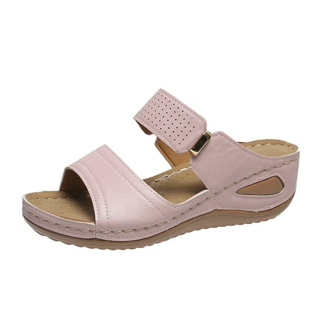 womens beach shoes Ladies Fashion Solid Color Leather Hollow Breathable Fish Mouth Wedge Sandals Pu Pink
womens beach shoes Ladies Fashion Solid Color Leather Hollow Breathable Fish Mouth Wedge Sandals Pu Pink