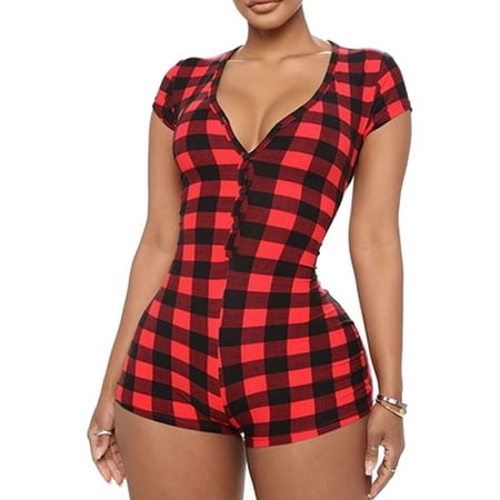 Lazybaby Women V-Neck Shorts Romper Jumpsuit One Piece Bodysuit Loungewear Long Sleeve Bodycon Pajamas Overall
Lazybaby Women V-Neck Shorts Romper Jumpsuit One Piece Bodysuit Loungewear Long Sleeve Bodycon Pajamas Overall