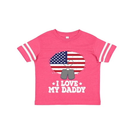 Inktastic I Love my Daddy Military Son Daughter Gift Toddler Boy or Toddler Girl T-Shirt
Inktastic I Love my Daddy Military Son Daughter Gift Toddler Boy or Toddler Girl T-Shirt