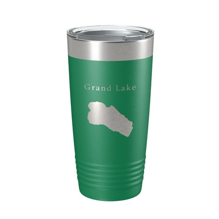 Grand Lake Map Tumbler Travel Mug Insulated Laser Engraved Coffee Cup Colorado 20 oz Green
Grand Lake Map Tumbler Travel Mug Insulated Laser Engraved Coffee Cup Colorado 20 oz Green