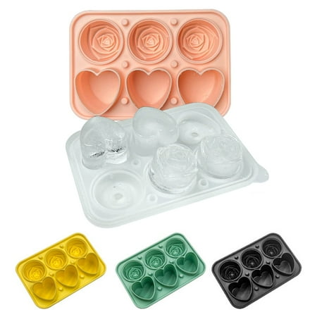 Fnyko 3D Rose Flower Heart Shape Ice Cube Mold – Silicone Ice Mold Maker Tray for Party Mother’s Day Christmas Valentine’s Day
Fnyko 3D Rose Flower Heart Shape Ice Cube Mold – Silicone Ice Mold Maker Tray for Party Mother’s Day Christmas Valentine’s Day