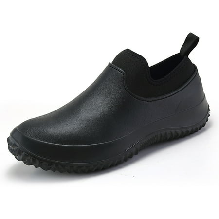 VeliToy Chef Shoes with Rubber Sole Waterproof Non Slip Slip-on Shoes Rain Boots for Men Women(Black 44)
VeliToy Chef Shoes with Rubber Sole Waterproof Non Slip Slip-on Shoes Rain Boots for Men Women(Black 44)