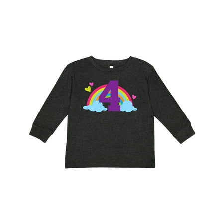 Inktastic 4th Birthday Rainbow Gift Toddler Toddler Girl Long Sleeve T-Shirt
Inktastic 4th Birthday Rainbow Gift Toddler Toddler Girl Long Sleeve T-Shirt