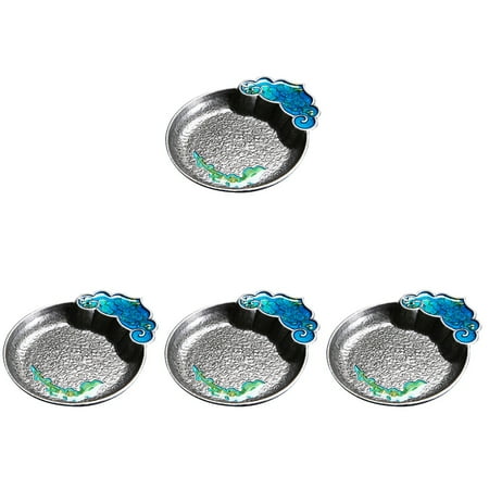 FRCOLOR 4pcs Zinc Alloy Coaster Metal Cup Mat Tea Cup Coaster Tea Table Decoration Tea Cup Saucer
FRCOLOR 4pcs Zinc Alloy Coaster Metal Cup Mat Tea Cup Coaster Tea Table Decoration Tea Cup Saucer