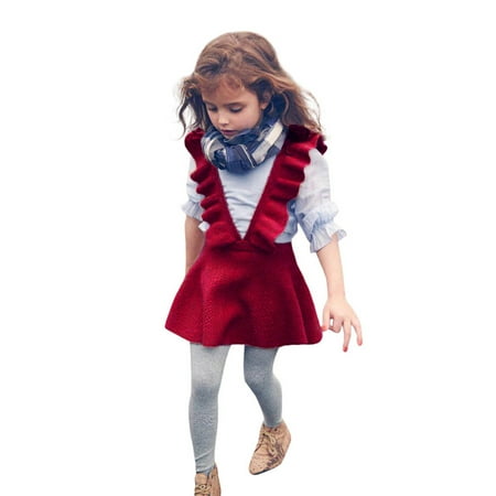 Little Girl Dress Autumn Solid Color Sweater Sleeveless Kids Clothes Toddler Girl s Baby Knit Ruffle Girls Skirt
Little Girl Dress Autumn Solid Color Sweater Sleeveless Kids Clothes Toddler Girl s Baby Knit Ruffle Girls Skirt
